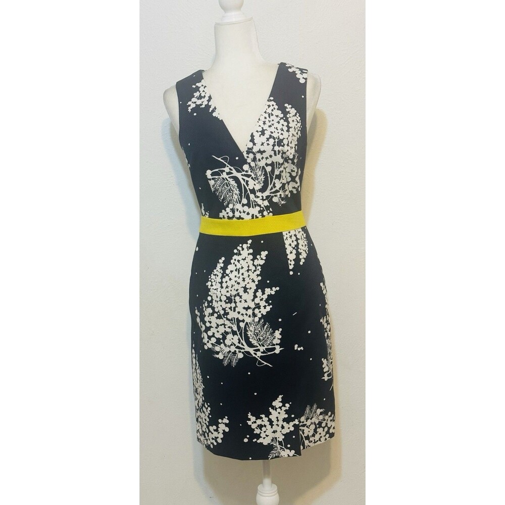 Boden Women Size 4R Nadia Wisteria Navy Dress Feminine Flattering